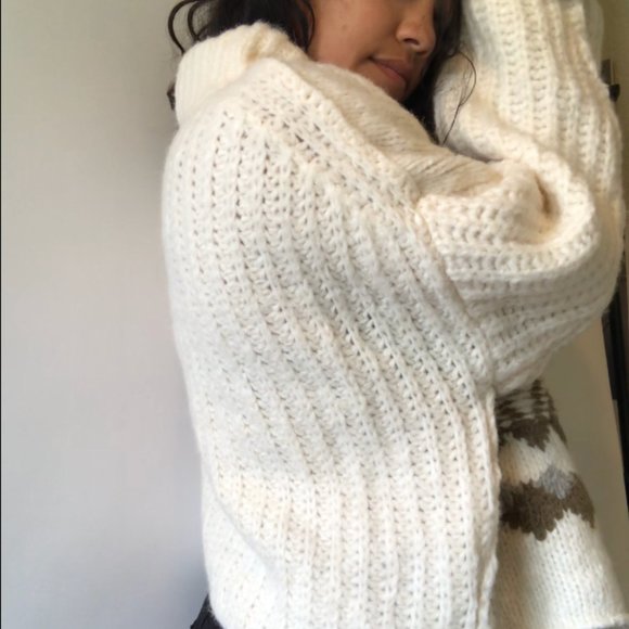 Free People FP Alpine Pullover Sweater Size M (OB1217257) - Picture 3 of 4